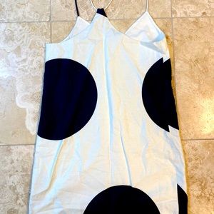 J.Crew big dot dress